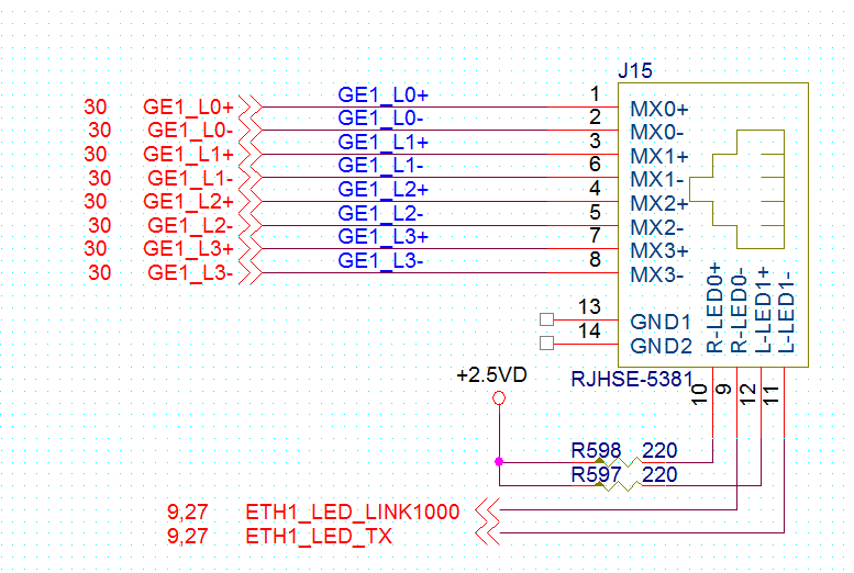 以太网PCB布局布线